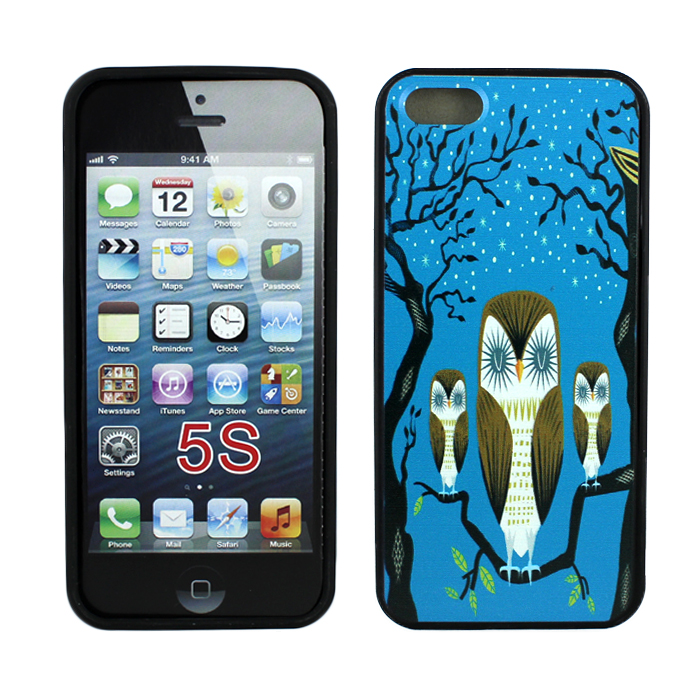 Apple iPhone 5 5S Design Case (Three OWL)